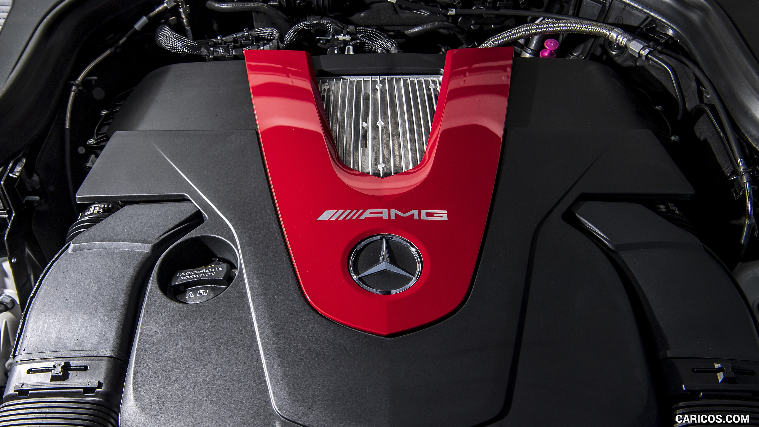 2020 Mercedes-AMG GLC 43 Coupe (UK-Spec) - Engine, #90 of 173