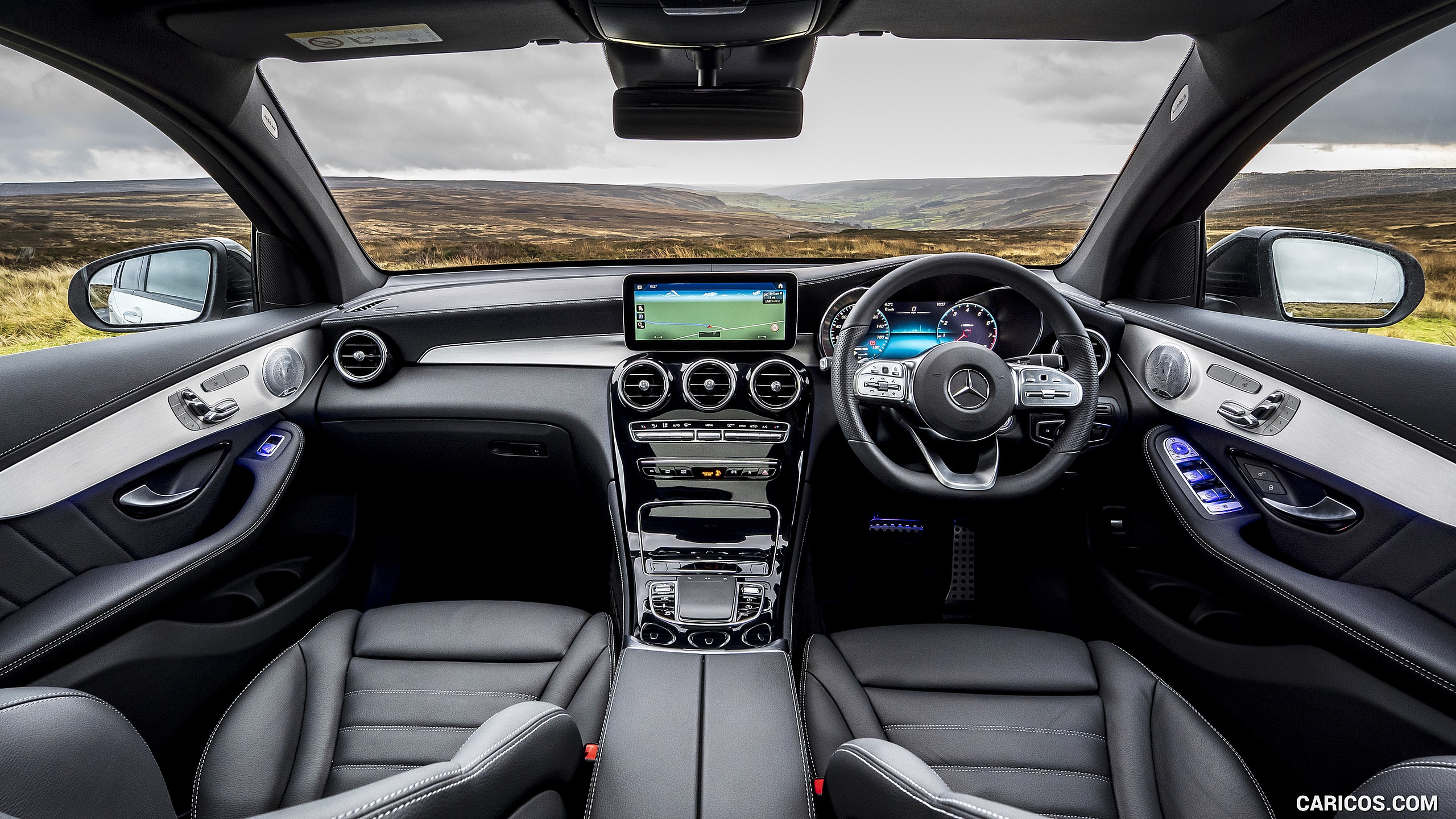 2020 Mercedes-AMG GLC 43 Coupe (UK-Spec) - Interior, Cockpit, #91 of 173