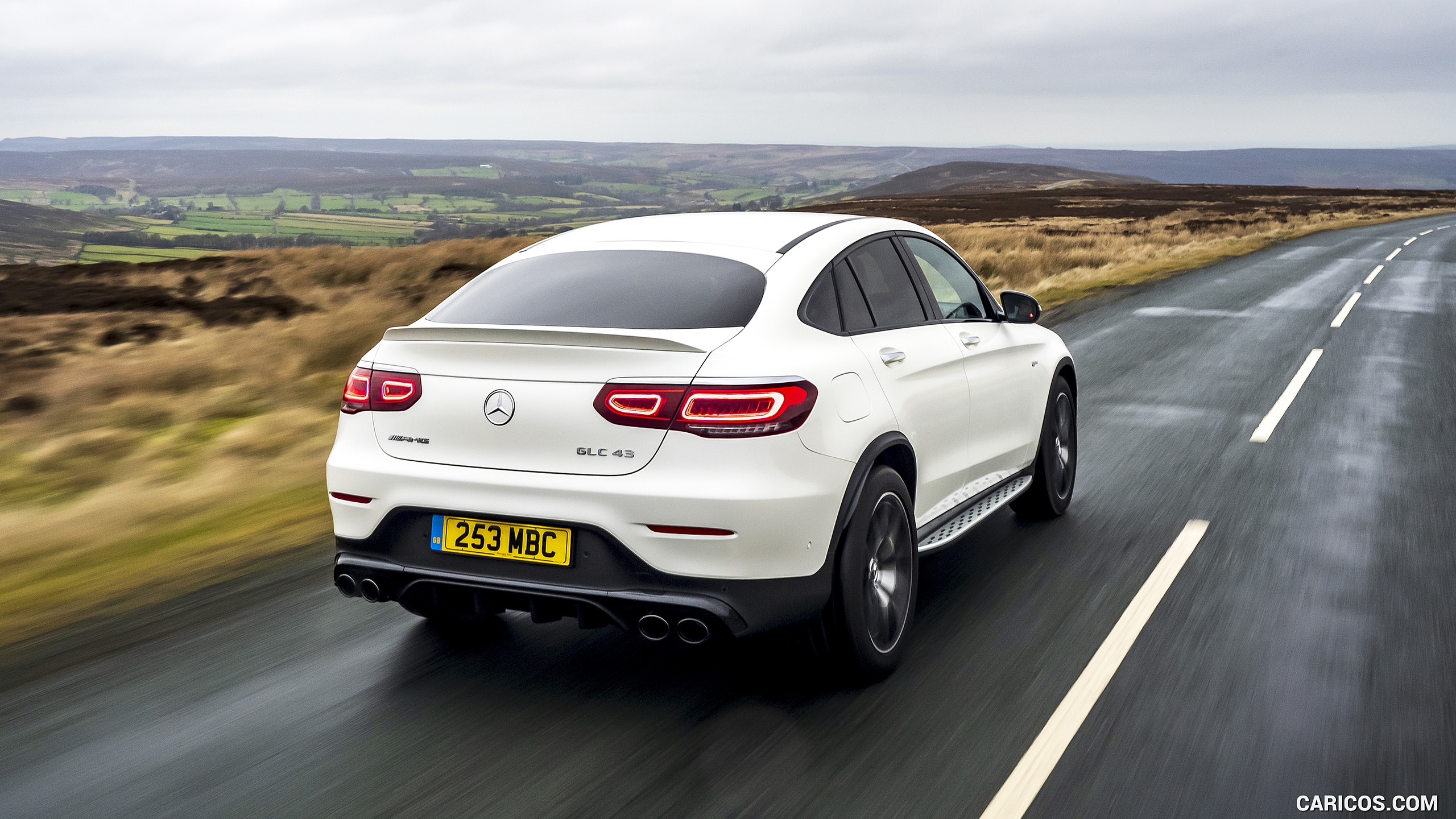2020 Mercedes-AMG GLC 43 Coupe (UK-Spec) - Rear, #43 of 173