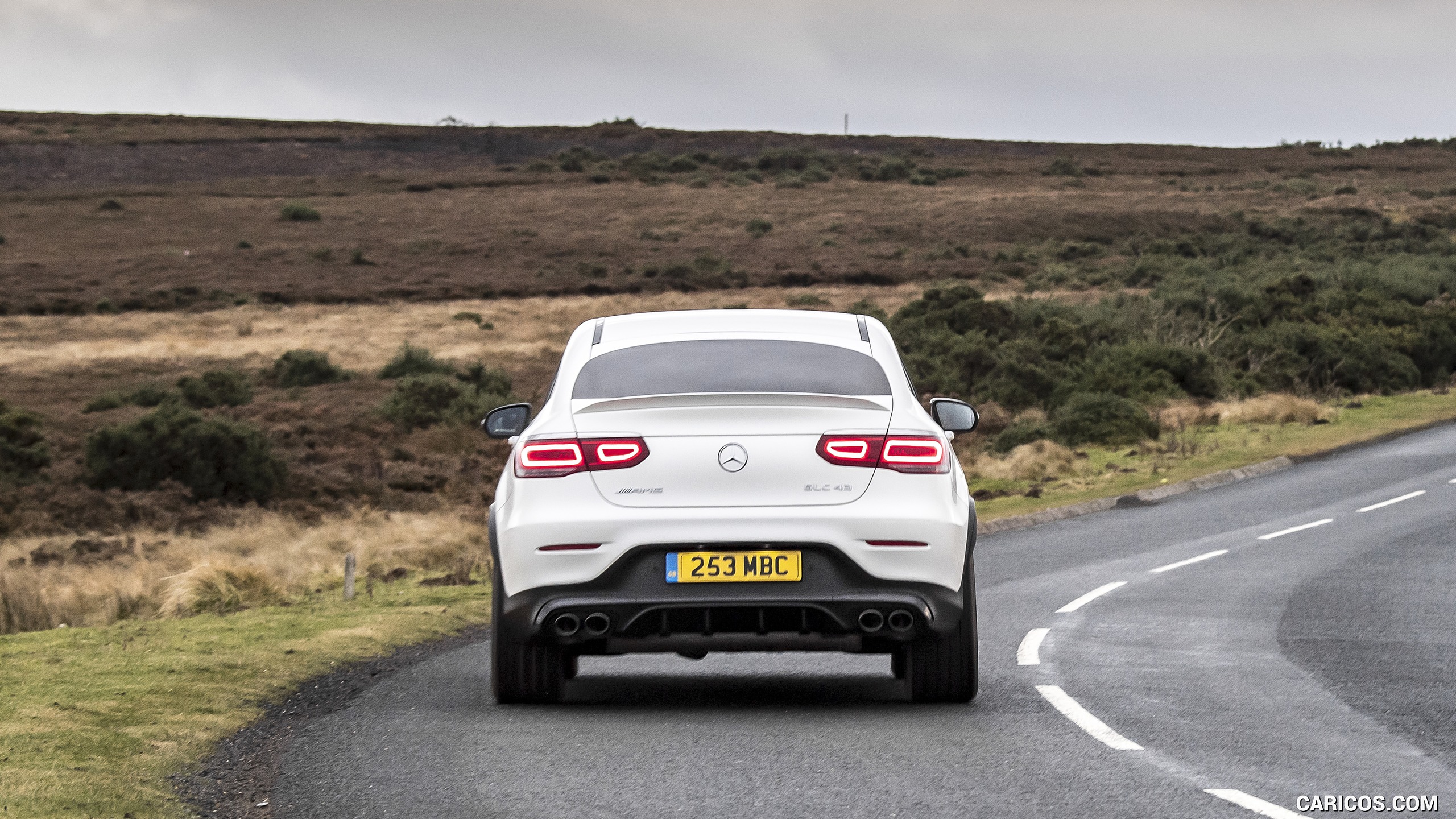 2020 Mercedes-AMG GLC 43 Coupe (UK-Spec) - Rear, #57 of 173
