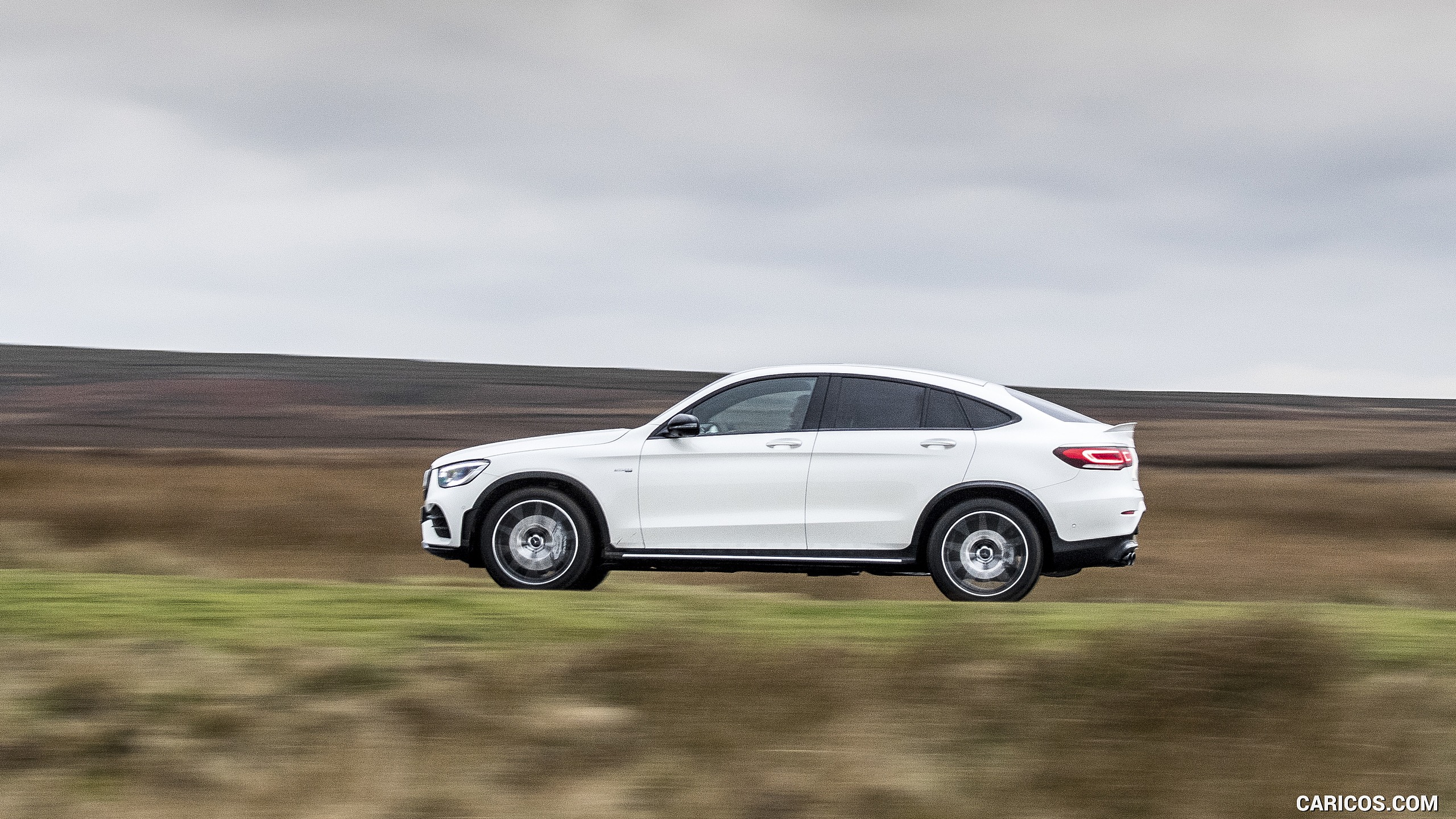 2020 Mercedes-AMG GLC 43 Coupe (UK-Spec) - Side, #59 of 173