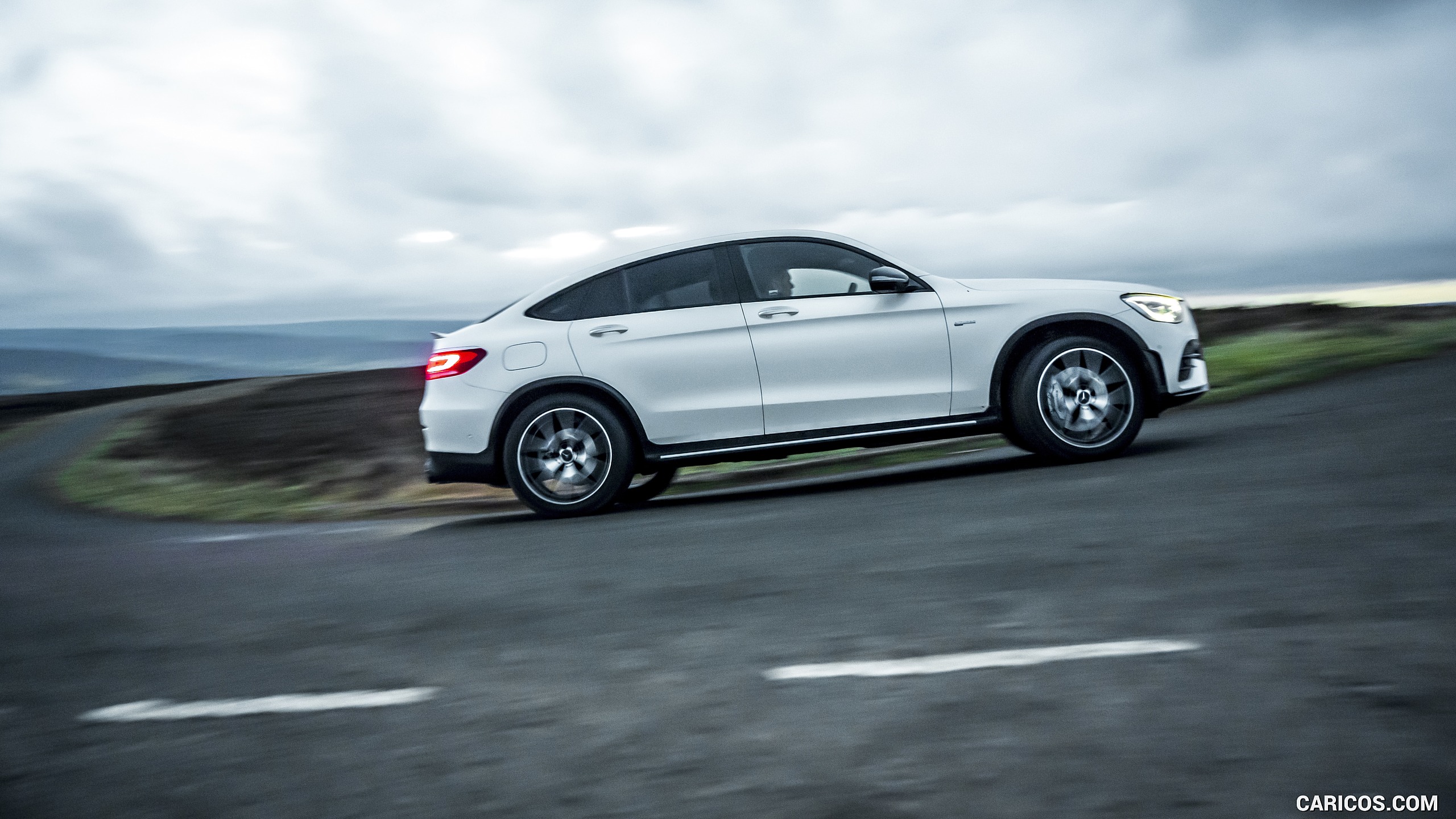 2020 Mercedes-AMG GLC 43 Coupe (UK-Spec) - Side, #69 of 173