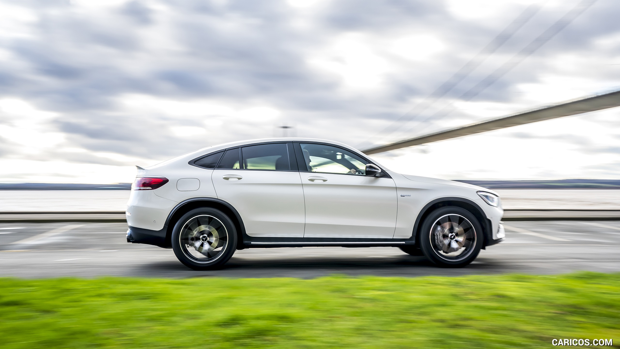 2020 Mercedes-AMG GLC 43 Coupe (UK-Spec) - Side, #71 of 173