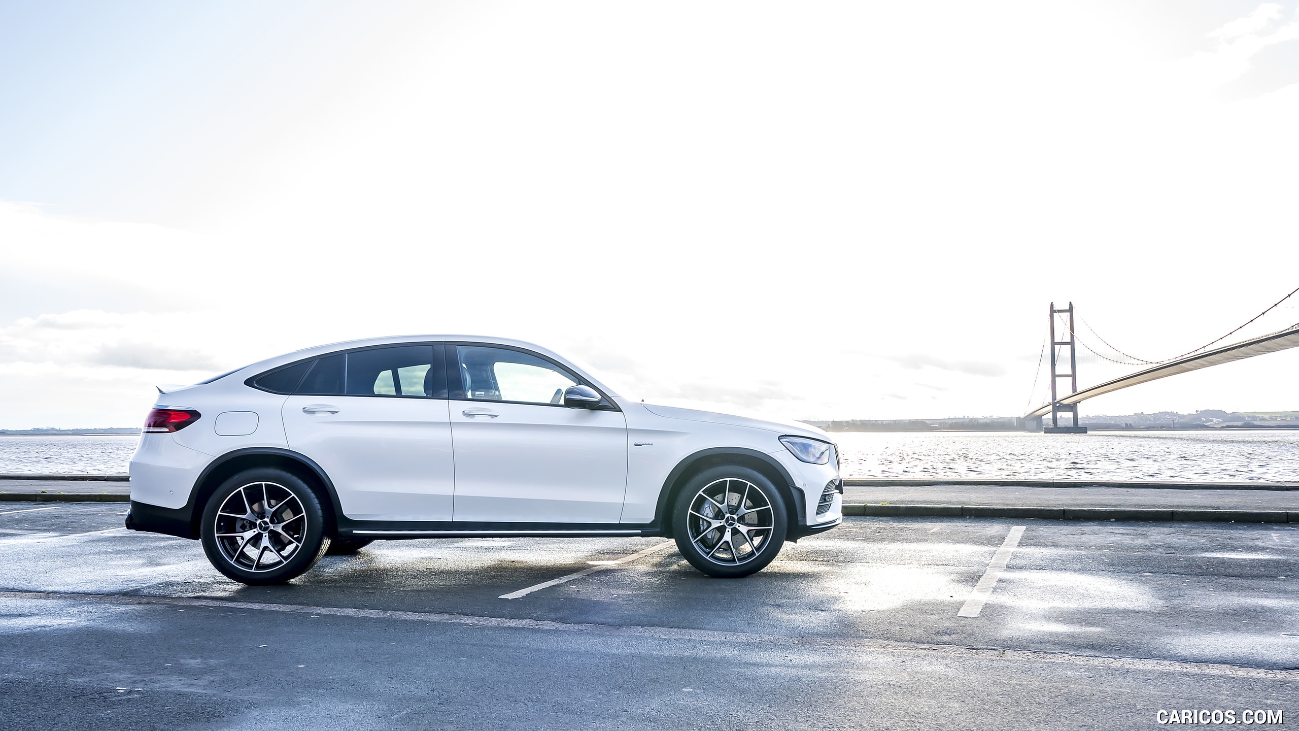 2020 Mercedes-AMG GLC 43 Coupe (UK-Spec) - Side, #74 of 173