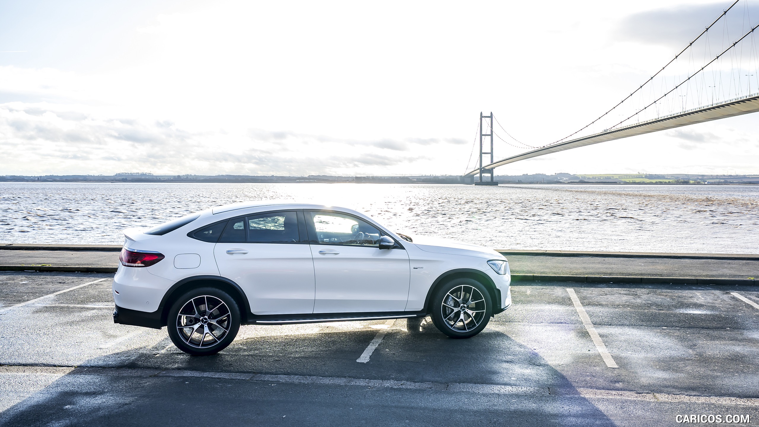 2020 Mercedes-AMG GLC 43 Coupe (UK-Spec) - Side, #75 of 173