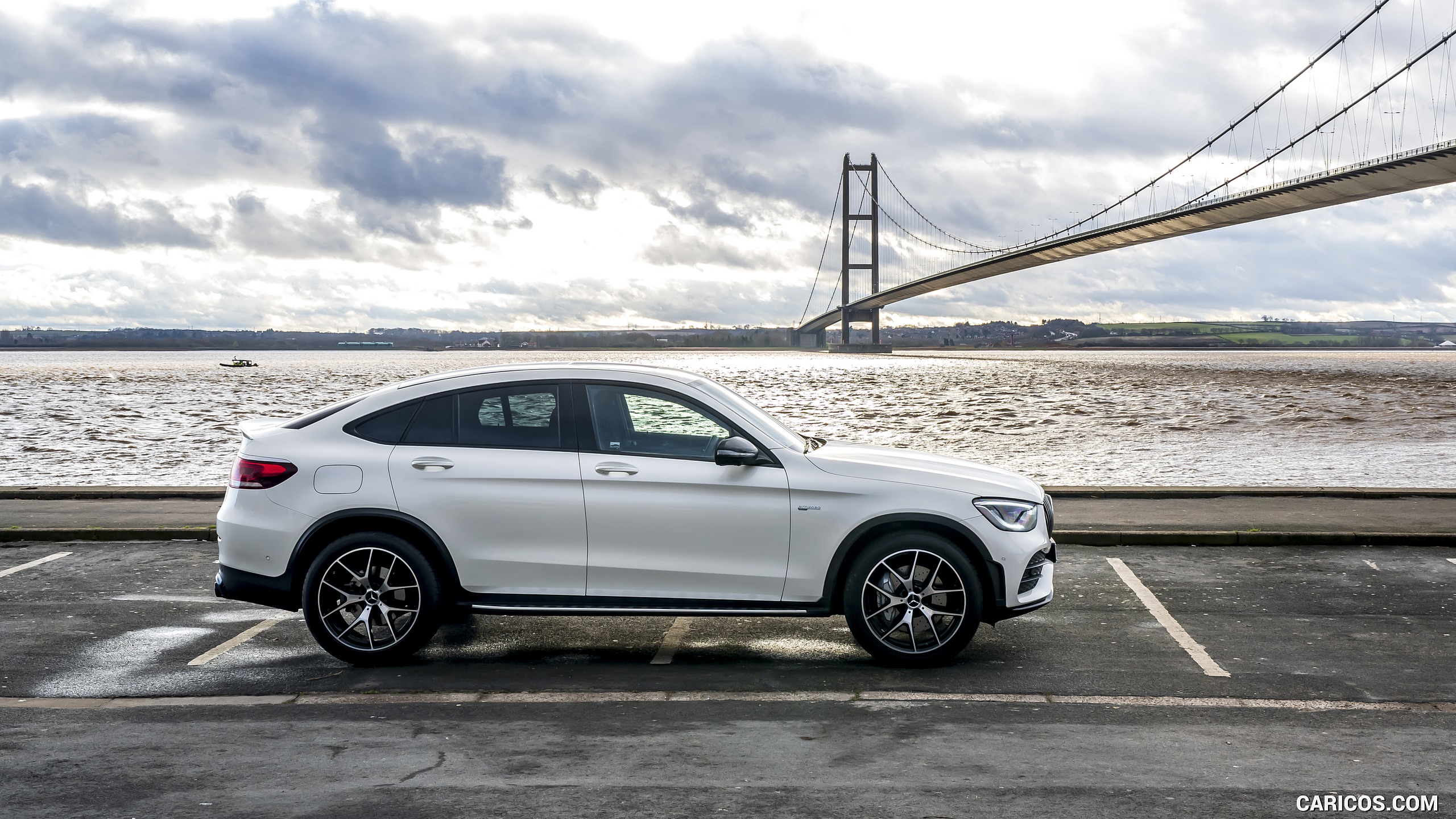 2020 Mercedes-AMG GLC 43 Coupe (UK-Spec) - Side, #77 of 173