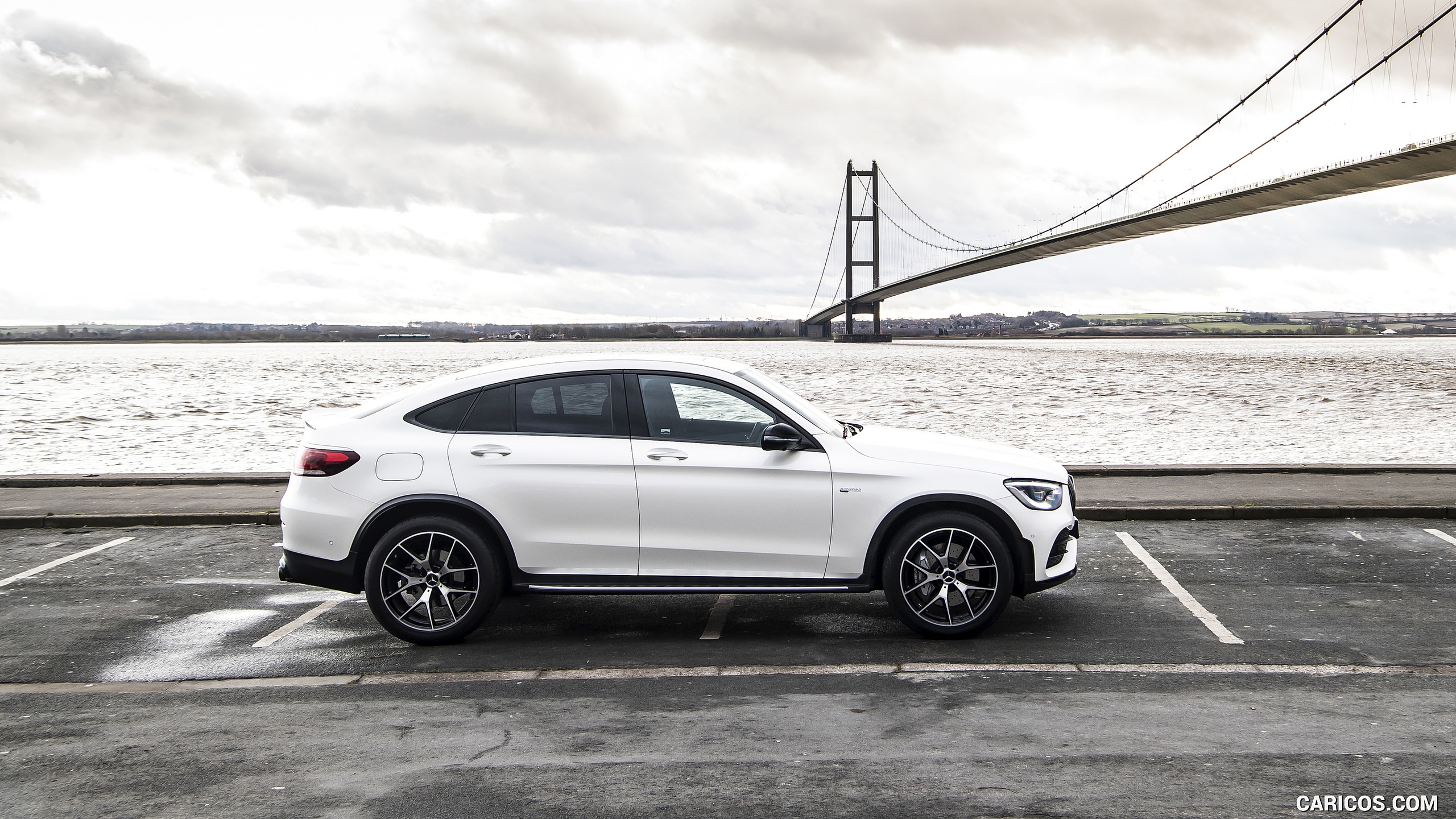 2020 Mercedes-AMG GLC 43 Coupe (UK-Spec) - Side, #78 of 173