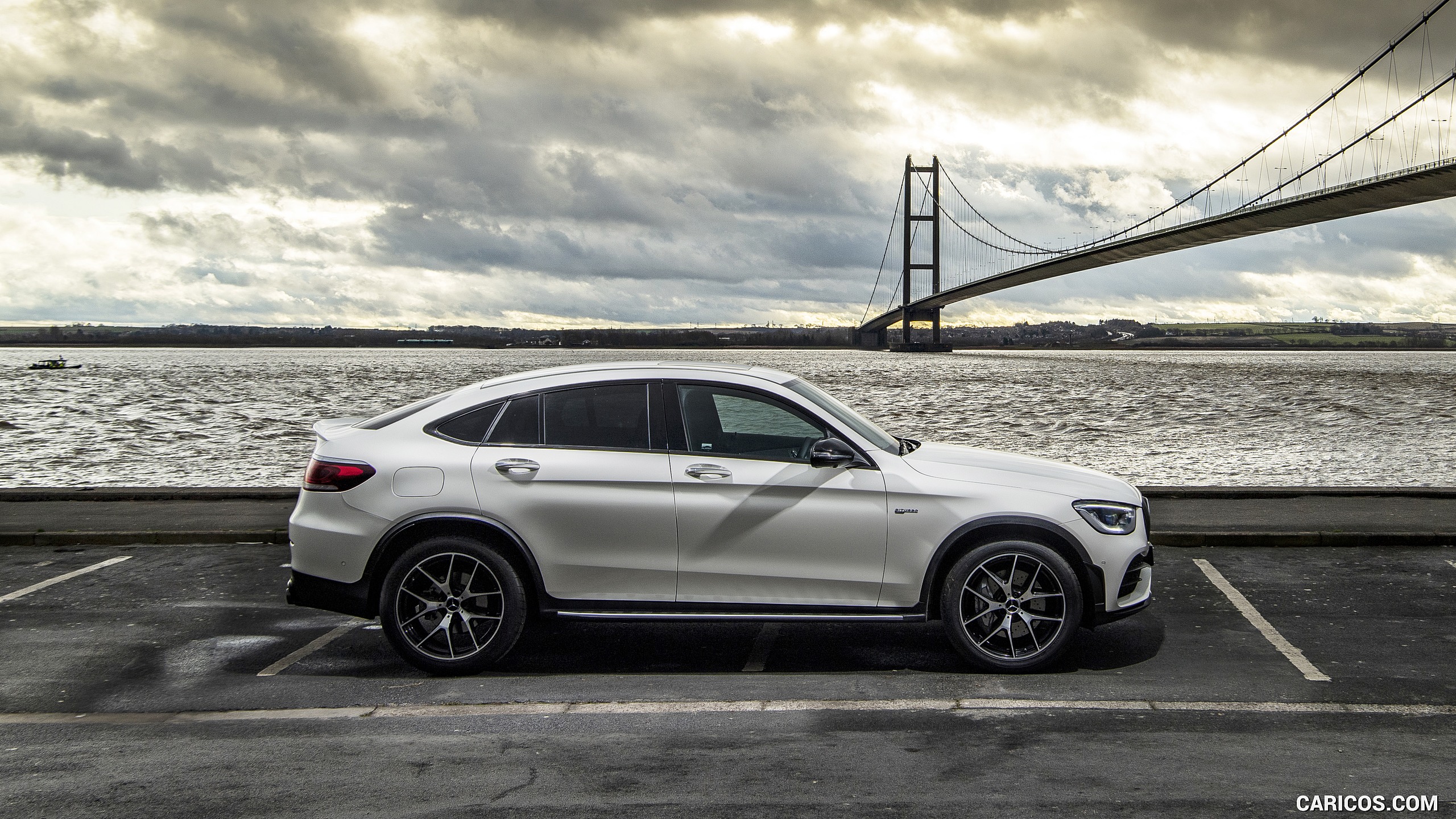 2020 Mercedes-AMG GLC 43 Coupe (UK-Spec) - Side, #79 of 173