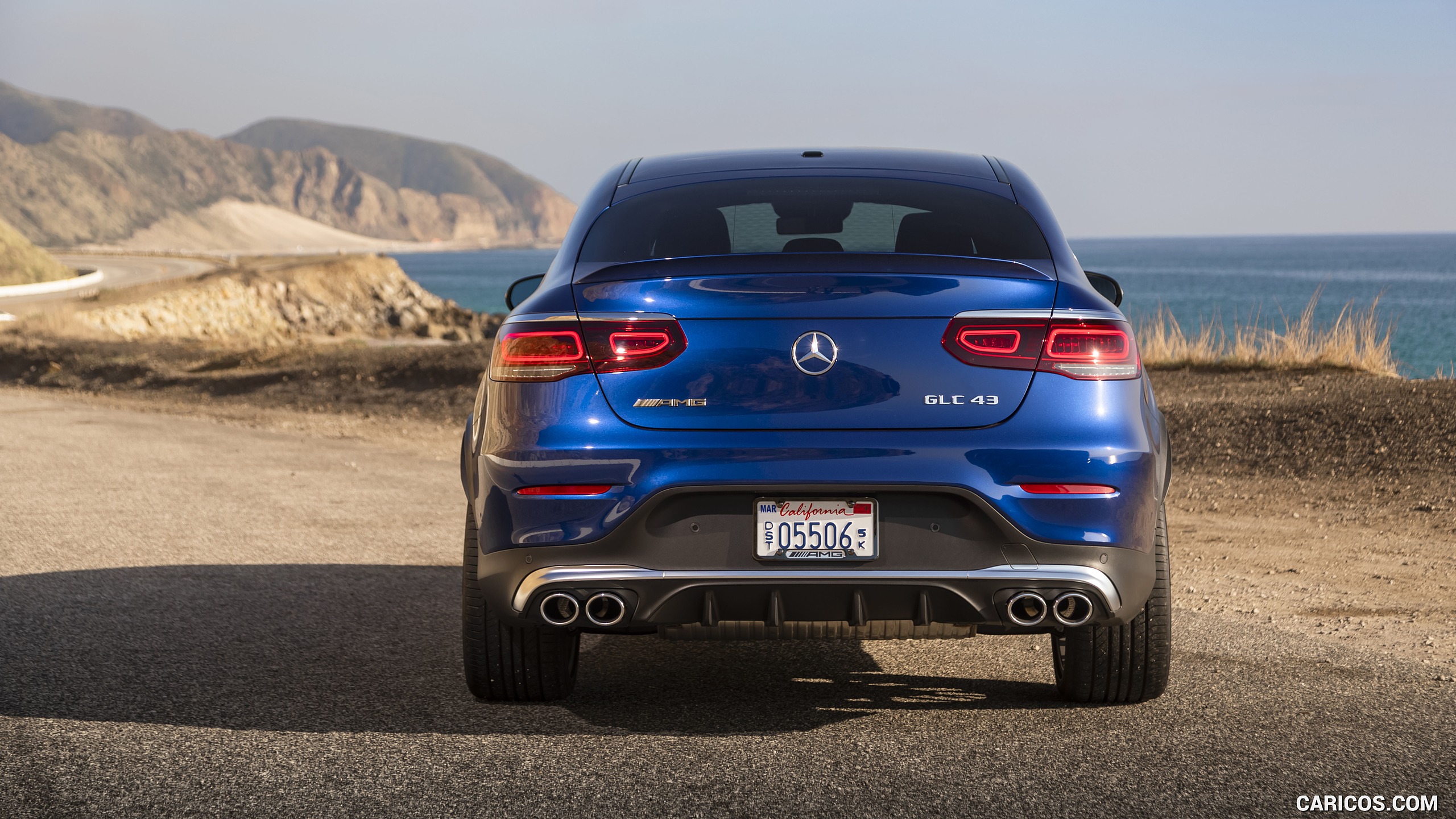 2020 Mercedes-AMG GLC 43 Coupe (US-Spec) - Rear, #144 of 173