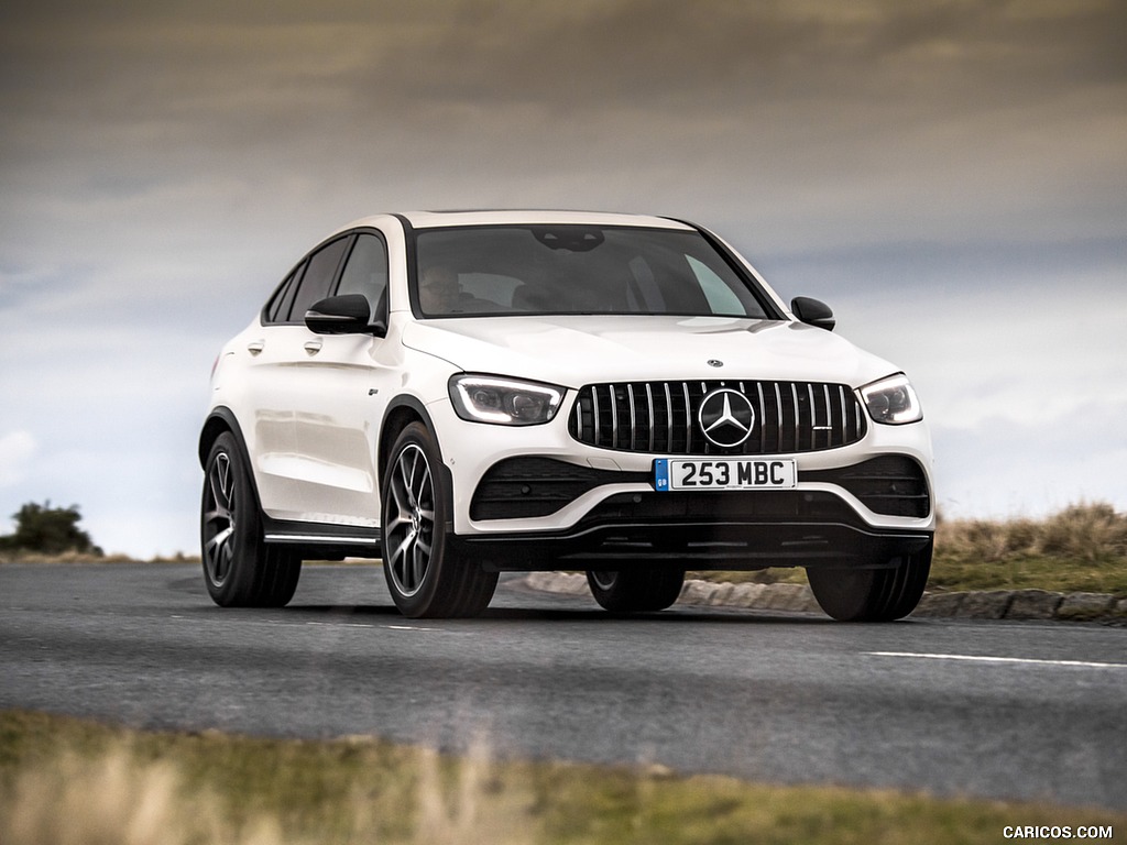 2020 Mercedes-AMG GLC 43 Coupe (UK-Spec) - Front Three-Quarter