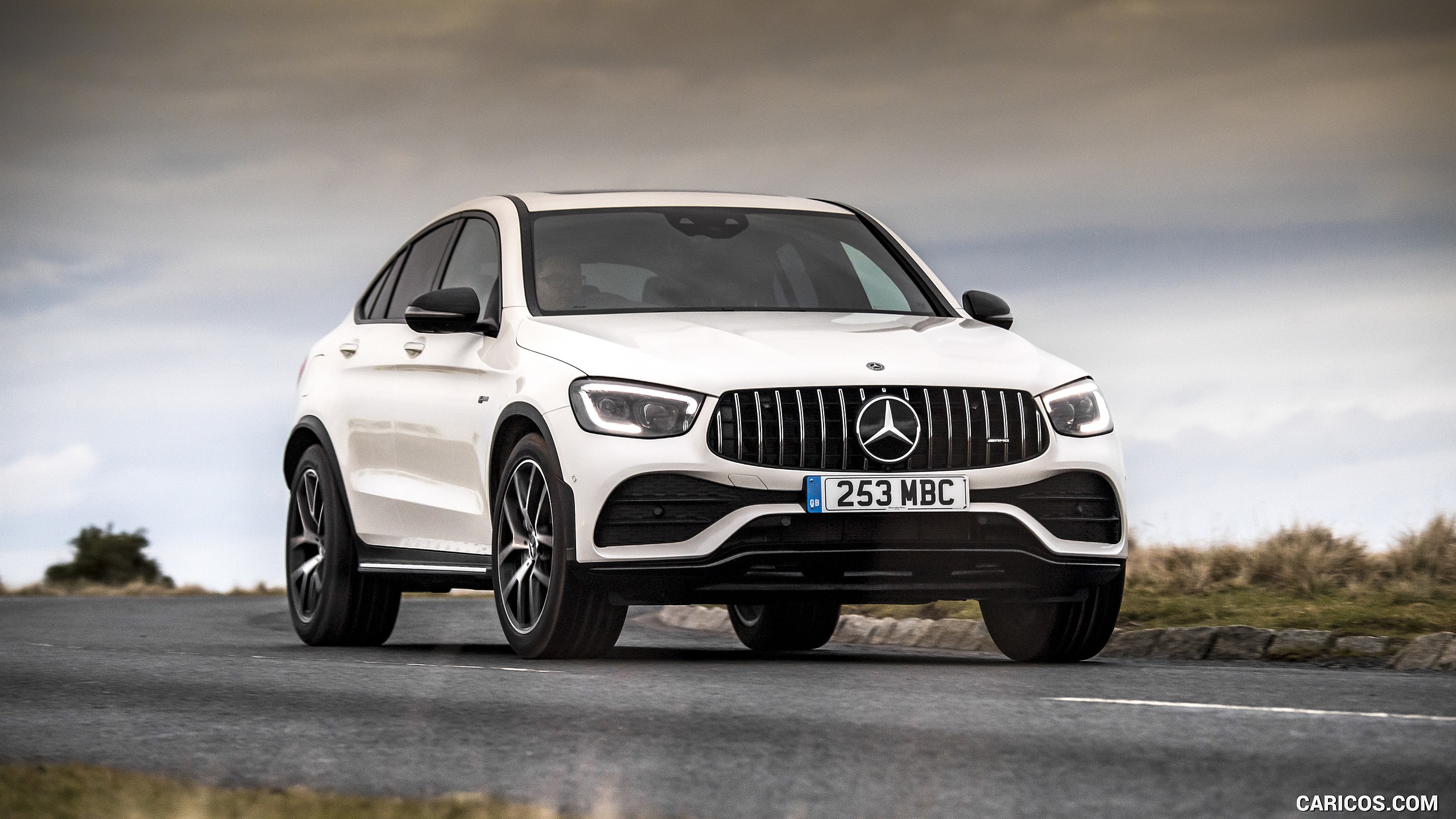 2020 Mercedes-AMG GLC 43 Coupe (UK-Spec) - Front Three-Quarter | Caricos