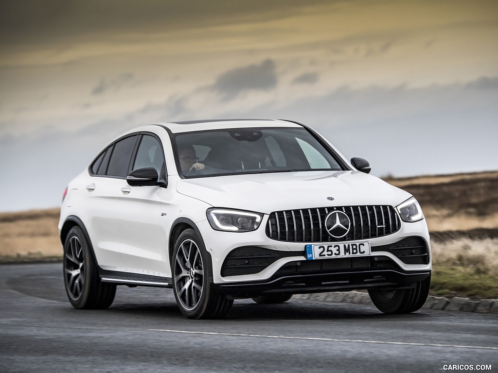 2020 Mercedes-AMG GLC 43 Coupe (UK-Spec) - Front Three-Quarter