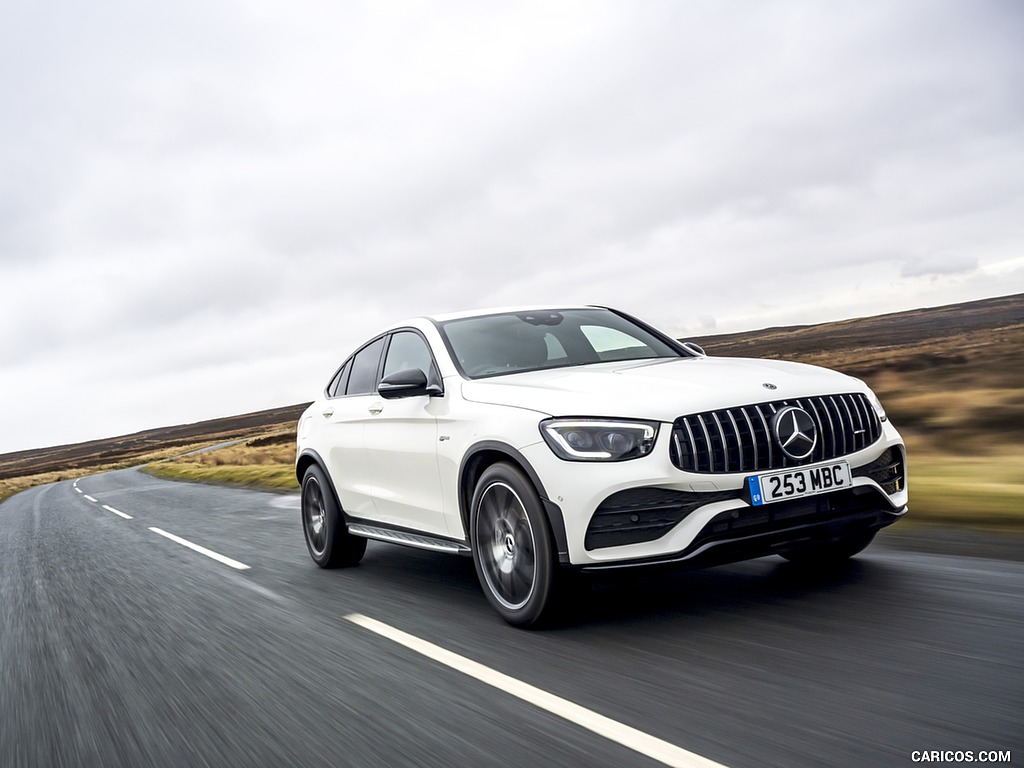 2020 Mercedes-AMG GLC 43 Coupe (UK-Spec) - Front Three-Quarter