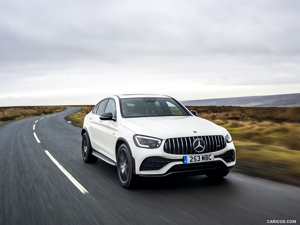 2020 Mercedes-AMG GLC 43 Coupe (UK-Spec) - Front Three-Quarter