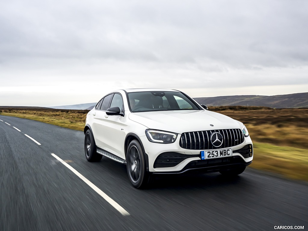 2020 Mercedes-AMG GLC 43 Coupe (UK-Spec) - Front Three-Quarter