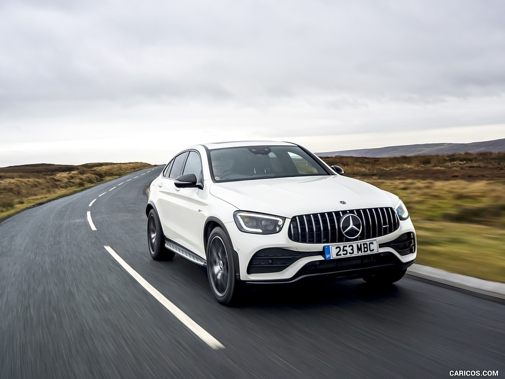 2020 Mercedes-AMG GLC 43 Coupe (UK-Spec) - Front Three-Quarter