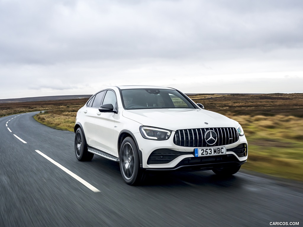 2020 Mercedes-AMG GLC 43 Coupe (UK-Spec) - Front Three-Quarter