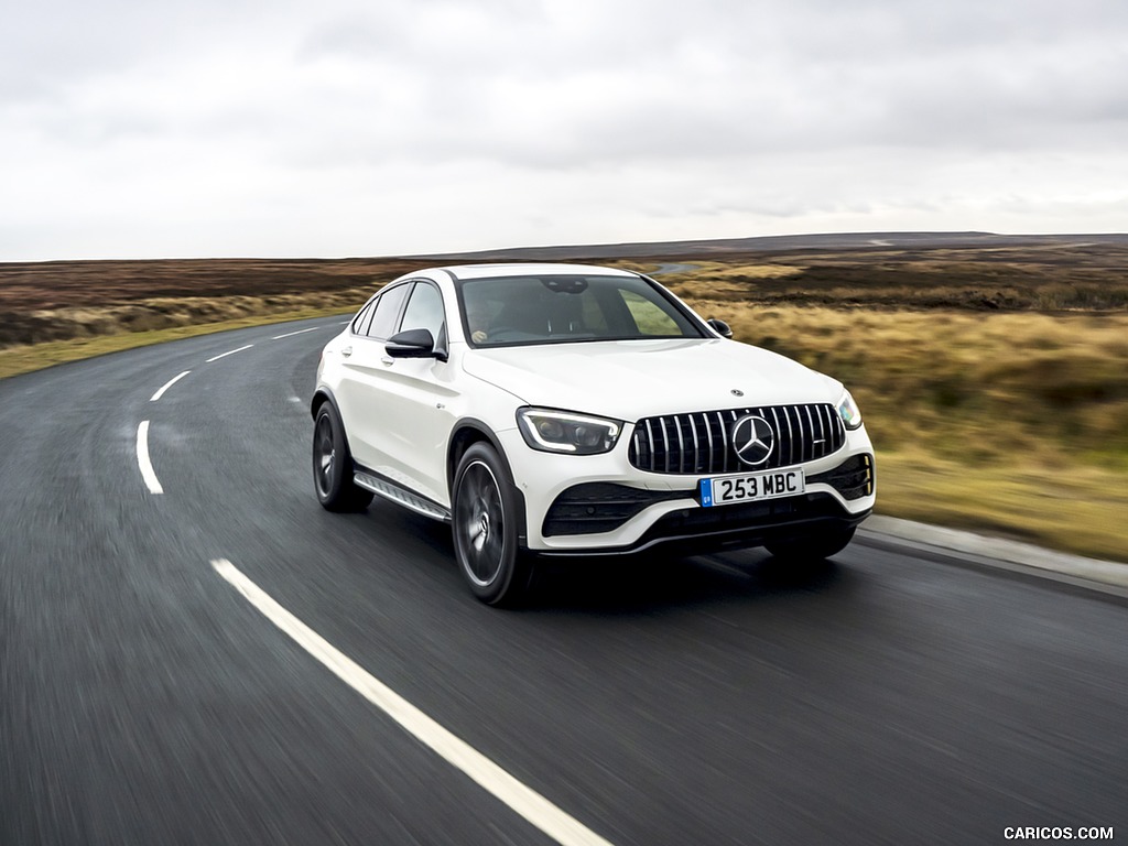 2020 Mercedes-AMG GLC 43 Coupe (UK-Spec) - Front Three-Quarter