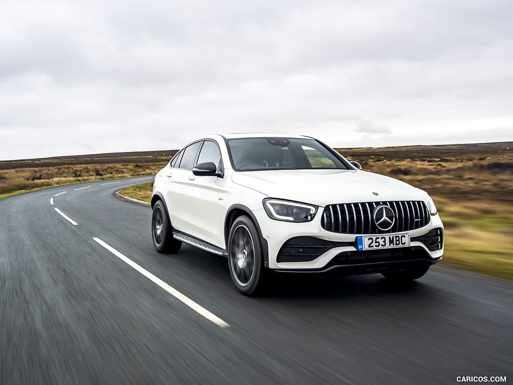 2020 Mercedes-AMG GLC 43 Coupe (UK-Spec) - Front Three-Quarter