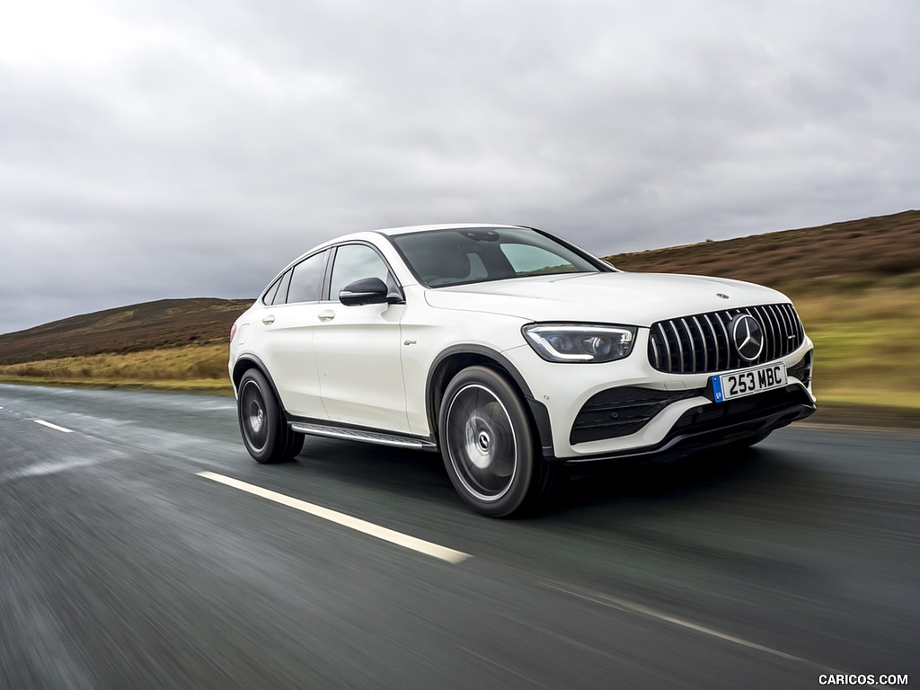 2020 Mercedes-AMG GLC 43 Coupe (UK-Spec) - Front Three-Quarter