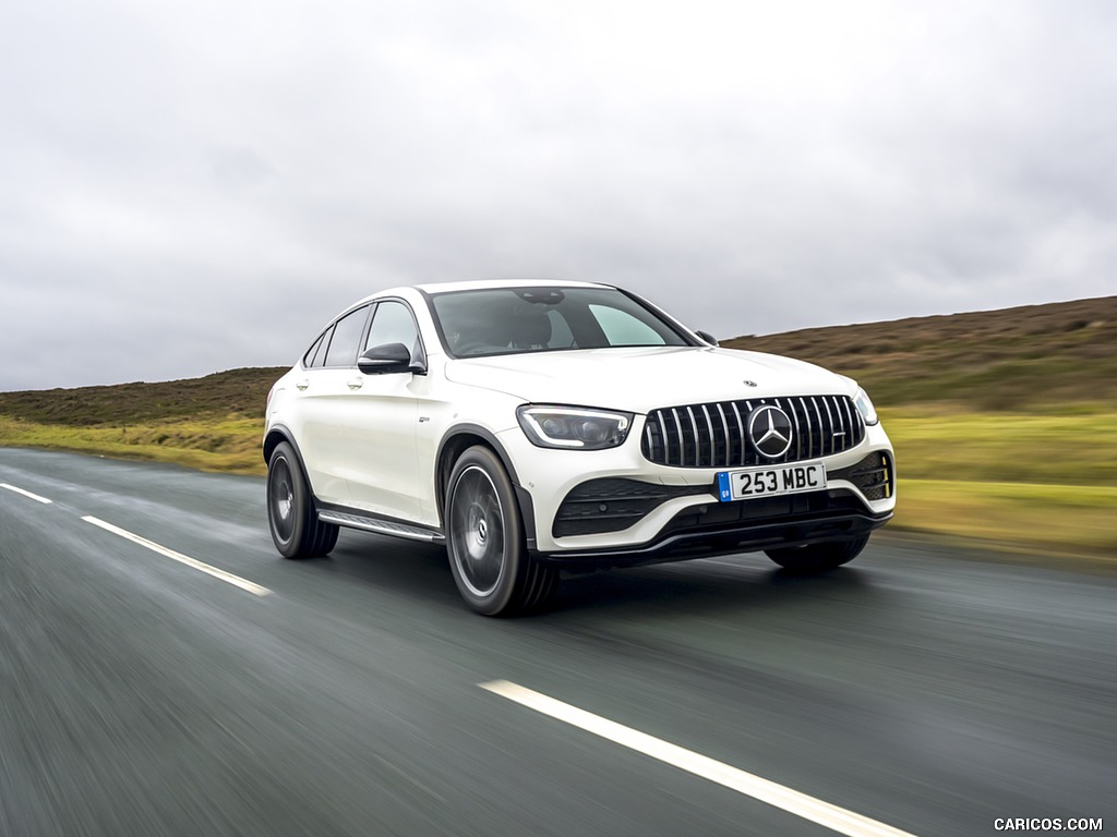 2020 Mercedes-AMG GLC 43 Coupe (UK-Spec) - Front Three-Quarter