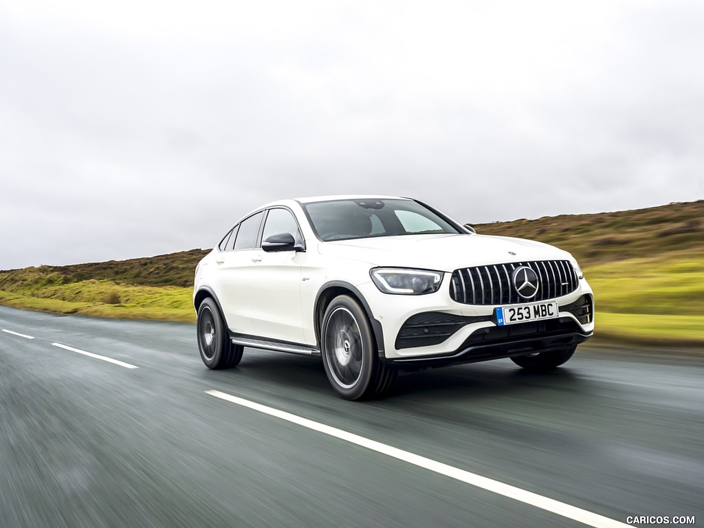 2020 Mercedes-AMG GLC 43 Coupe (UK-Spec) - Front Three-Quarter