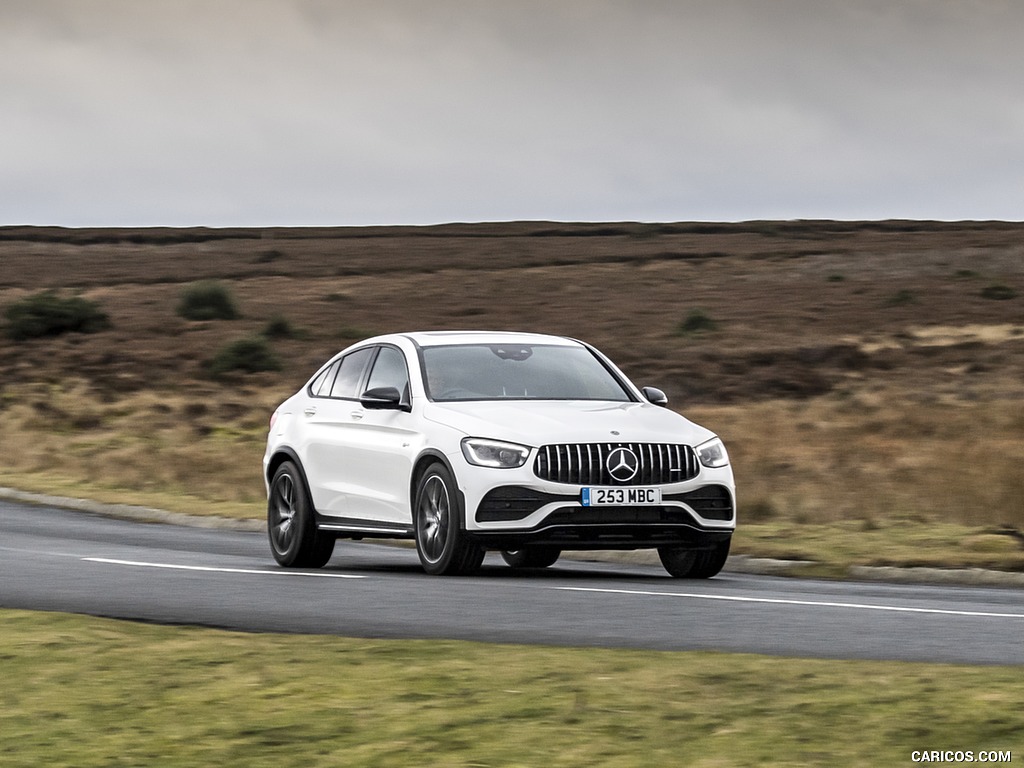 2020 Mercedes-AMG GLC 43 Coupe (UK-Spec) - Front Three-Quarter