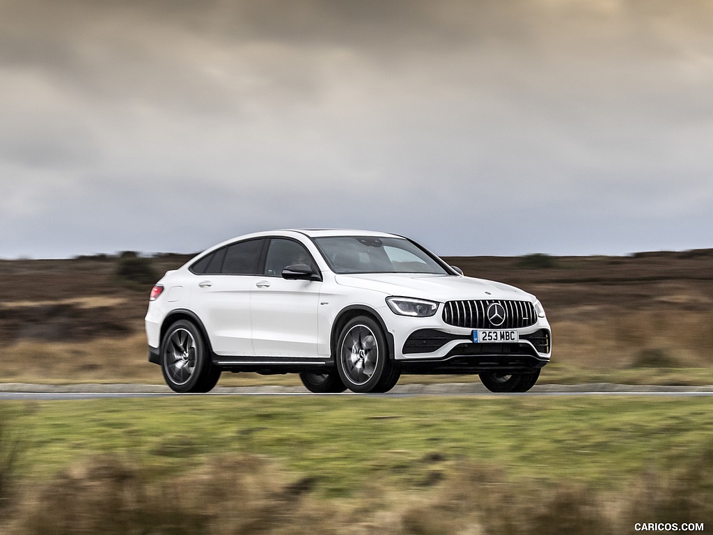 2020 Mercedes-AMG GLC 43 Coupe (UK-Spec) - Front Three-Quarter