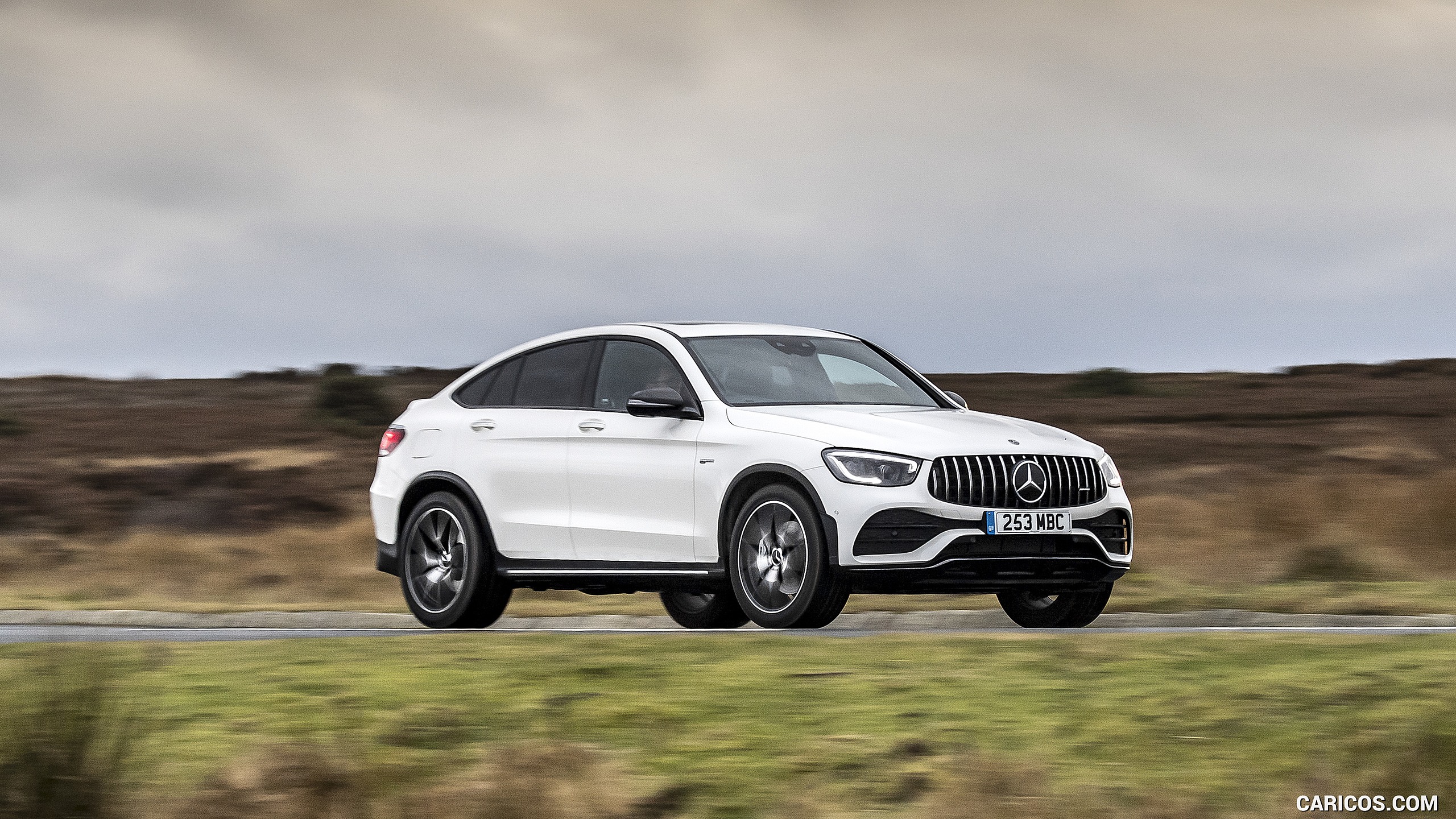 2020 Mercedes-AMG GLC 43 Coupe (UK-Spec) - Front Three-Quarter | Caricos