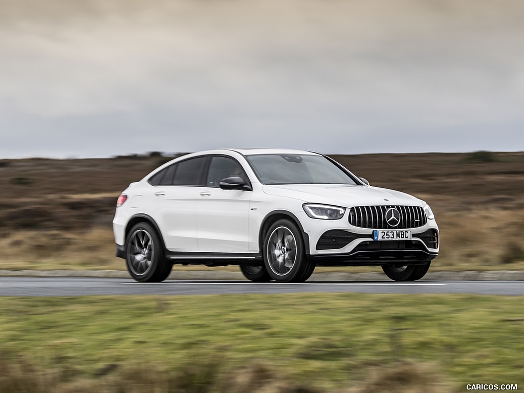 2020 Mercedes-AMG GLC 43 Coupe (UK-Spec) - Front Three-Quarter