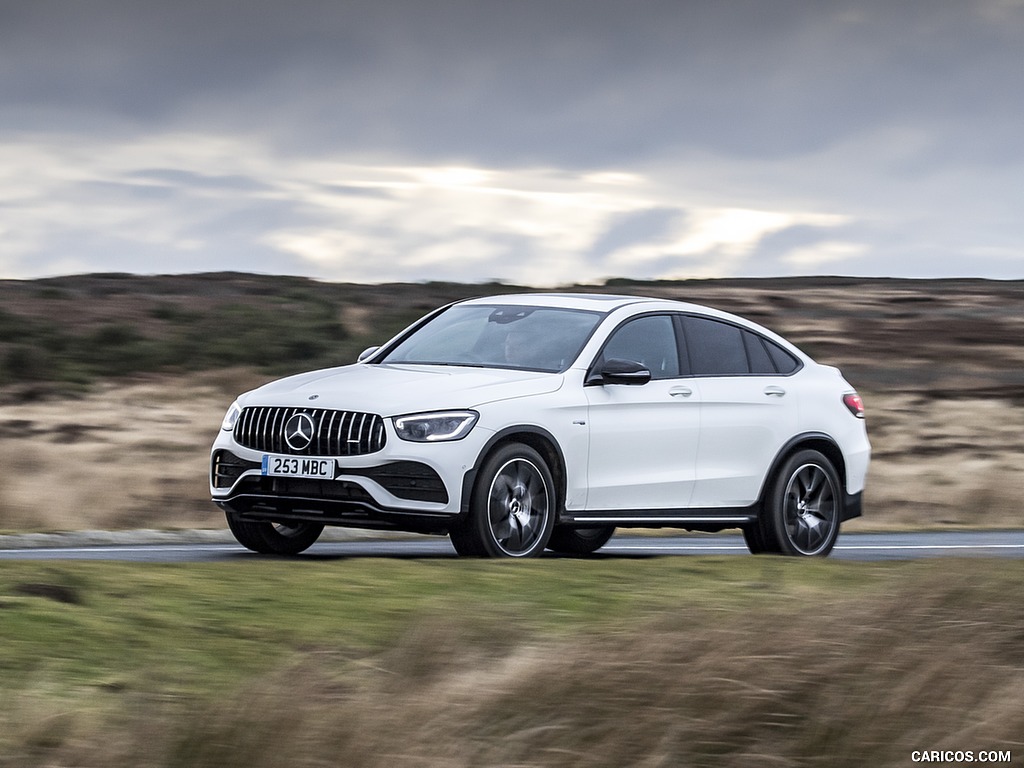 2020 Mercedes-AMG GLC 43 Coupe (UK-Spec) - Front Three-Quarter