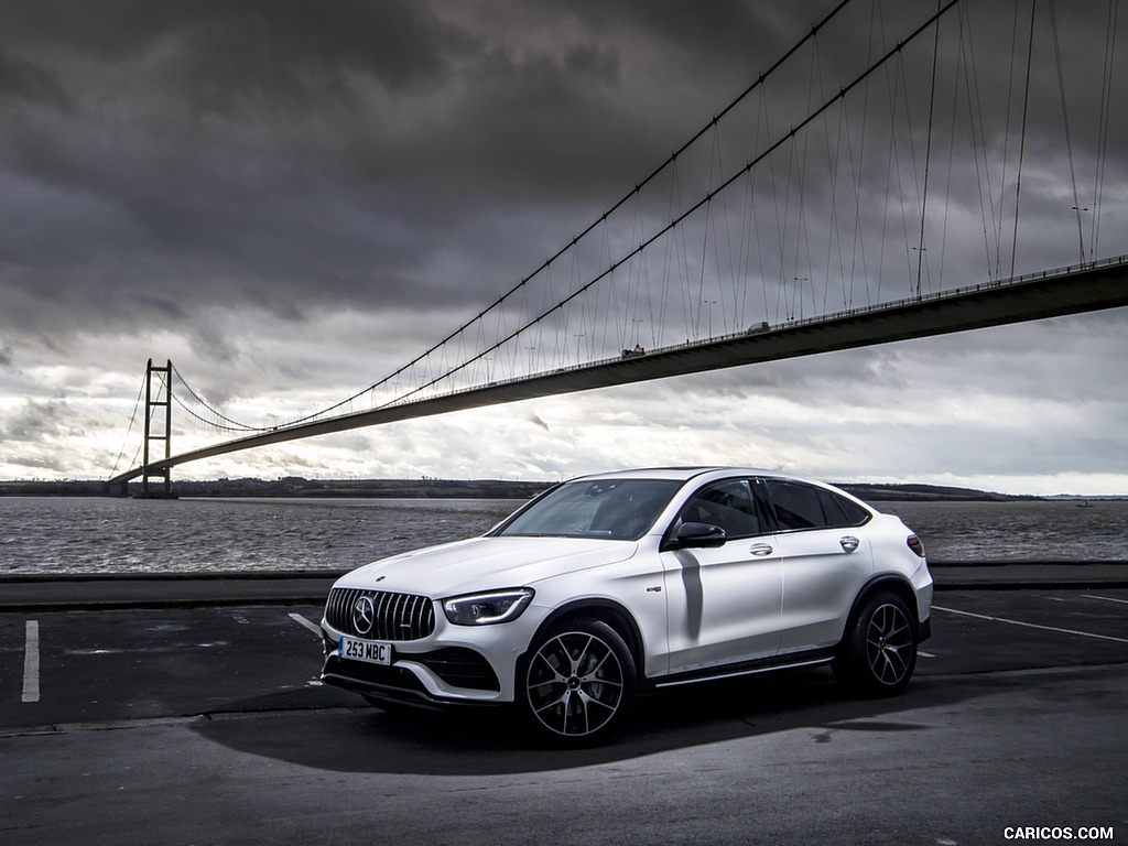 2020 Mercedes-AMG GLC 43 Coupe (UK-Spec) - Front Three-Quarter