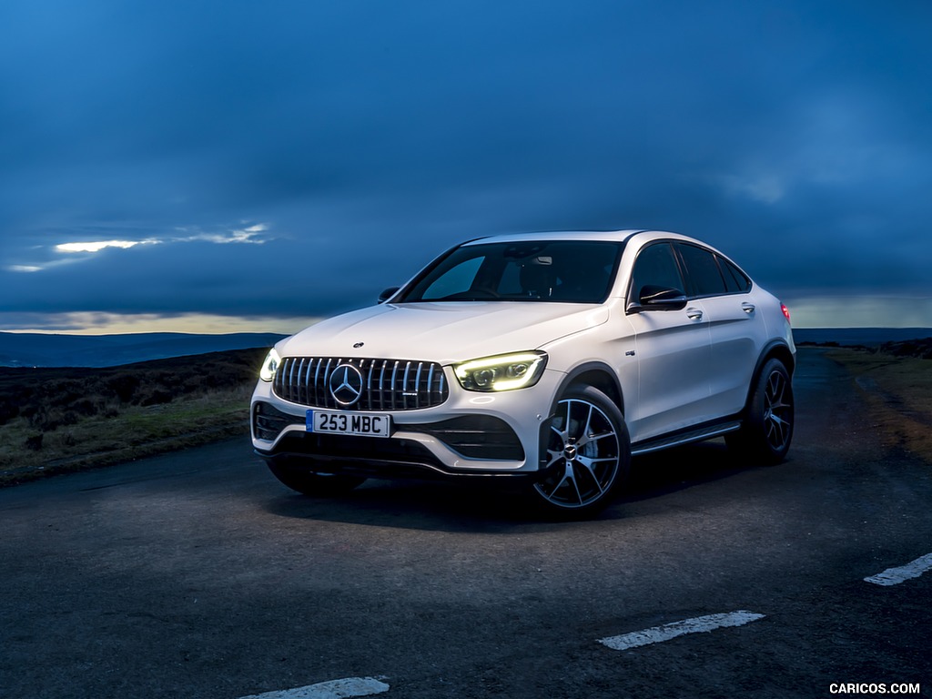 2020 Mercedes-AMG GLC 43 Coupe (UK-Spec) - Front Three-Quarter