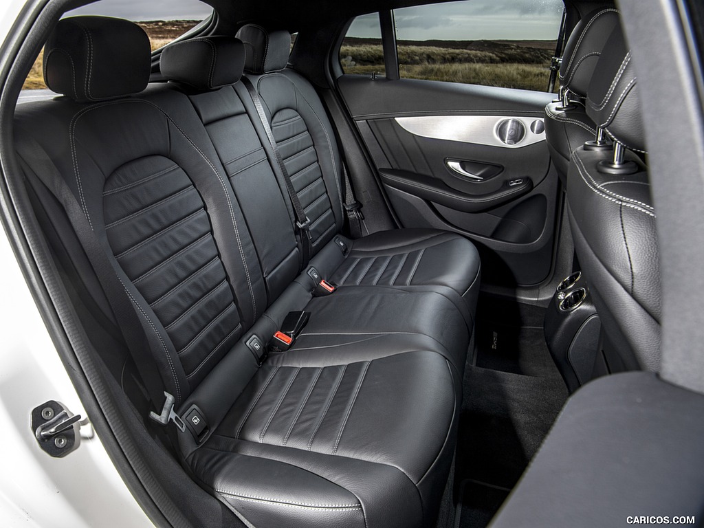 2020 Mercedes-AMG GLC 43 Coupe (UK-Spec) - Interior, Rear Seats