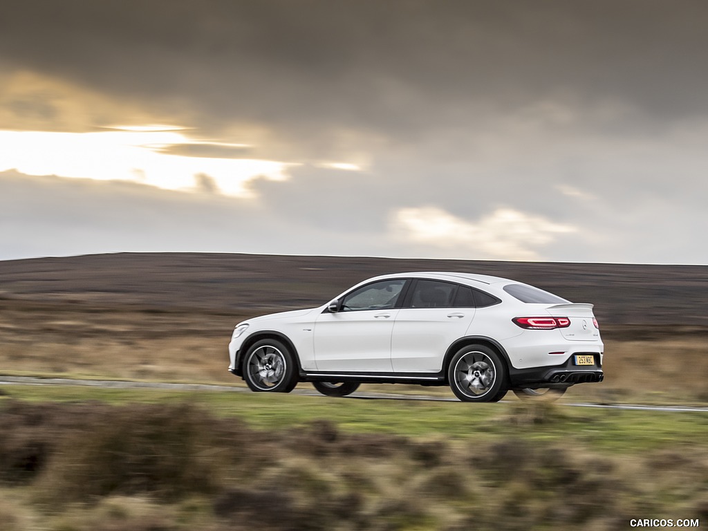 2020 Mercedes-AMG GLC 43 Coupe (UK-Spec) - Rear Three-Quarter