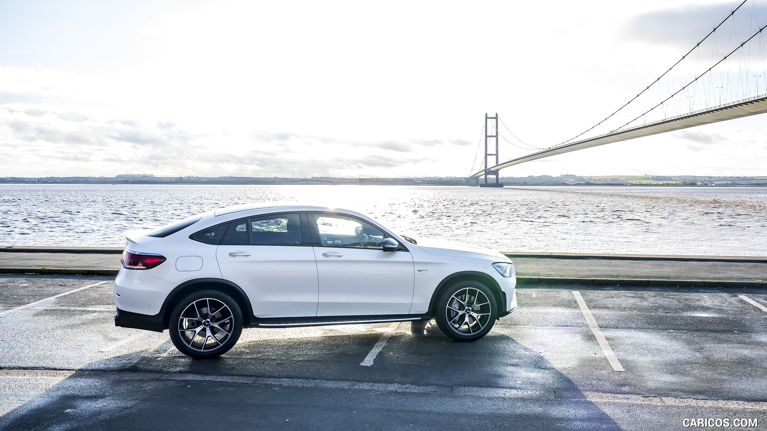 2020 Mercedes-AMG GLC 43 Coupe (UK-Spec) - Side | Caricos