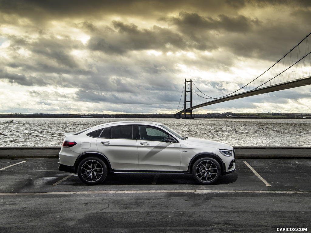 2020 Mercedes-AMG GLC 43 Coupe (UK-Spec) - Side