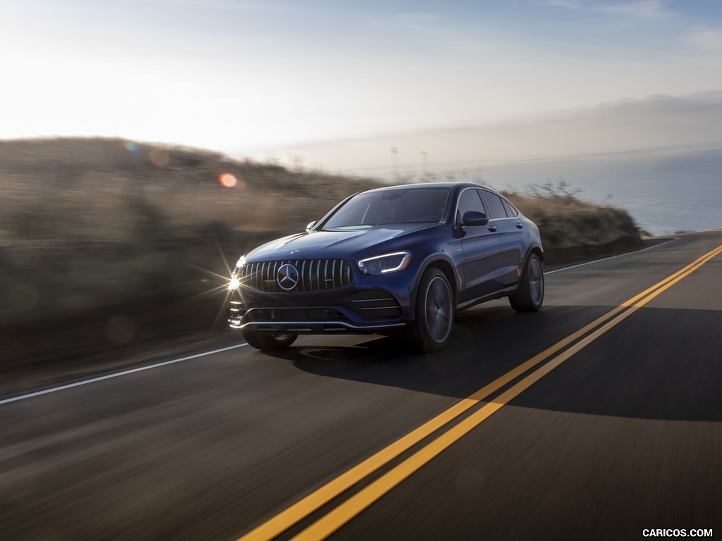 2020 Mercedes-AMG GLC 43 Coupe (US-Spec) - Front Three-Quarter