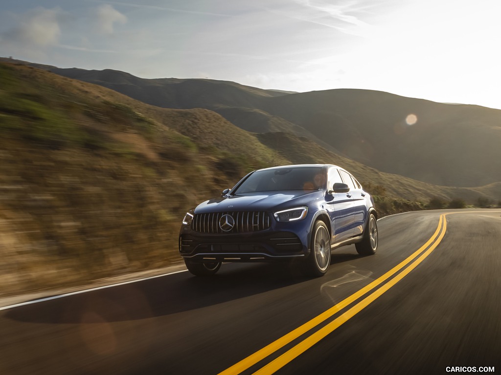 2020 Mercedes-AMG GLC 43 Coupe (US-Spec) - Front Three-Quarter