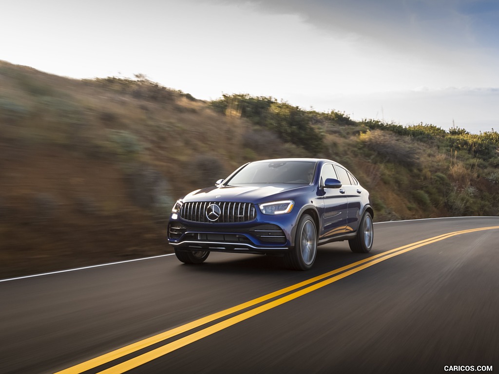 2020 Mercedes-AMG GLC 43 Coupe (US-Spec) - Front Three-Quarter