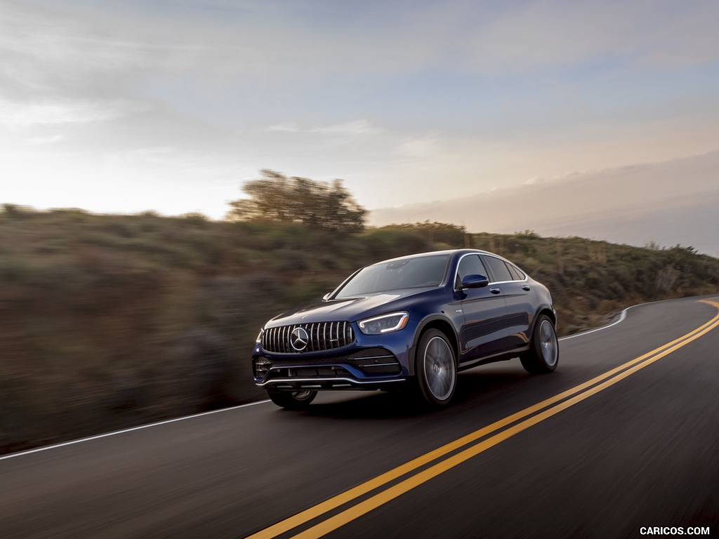 2020 Mercedes-AMG GLC 43 Coupe (US-Spec) - Front Three-Quarter