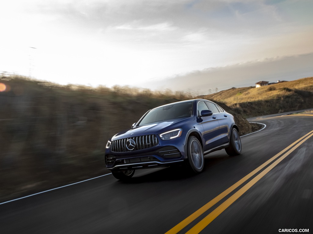 2020 Mercedes-AMG GLC 43 Coupe (US-Spec) - Front Three-Quarter