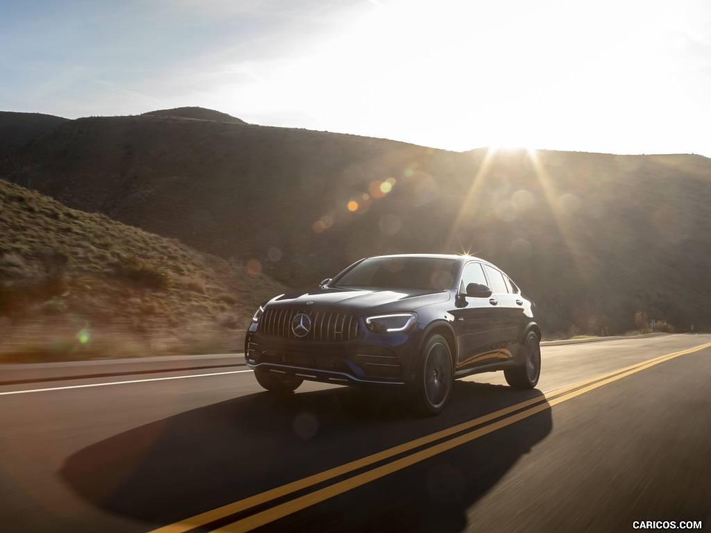 2020 Mercedes-AMG GLC 43 Coupe (US-Spec) - Front Three-Quarter