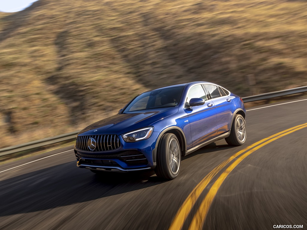 2020 Mercedes-AMG GLC 43 Coupe (US-Spec) - Front Three-Quarter