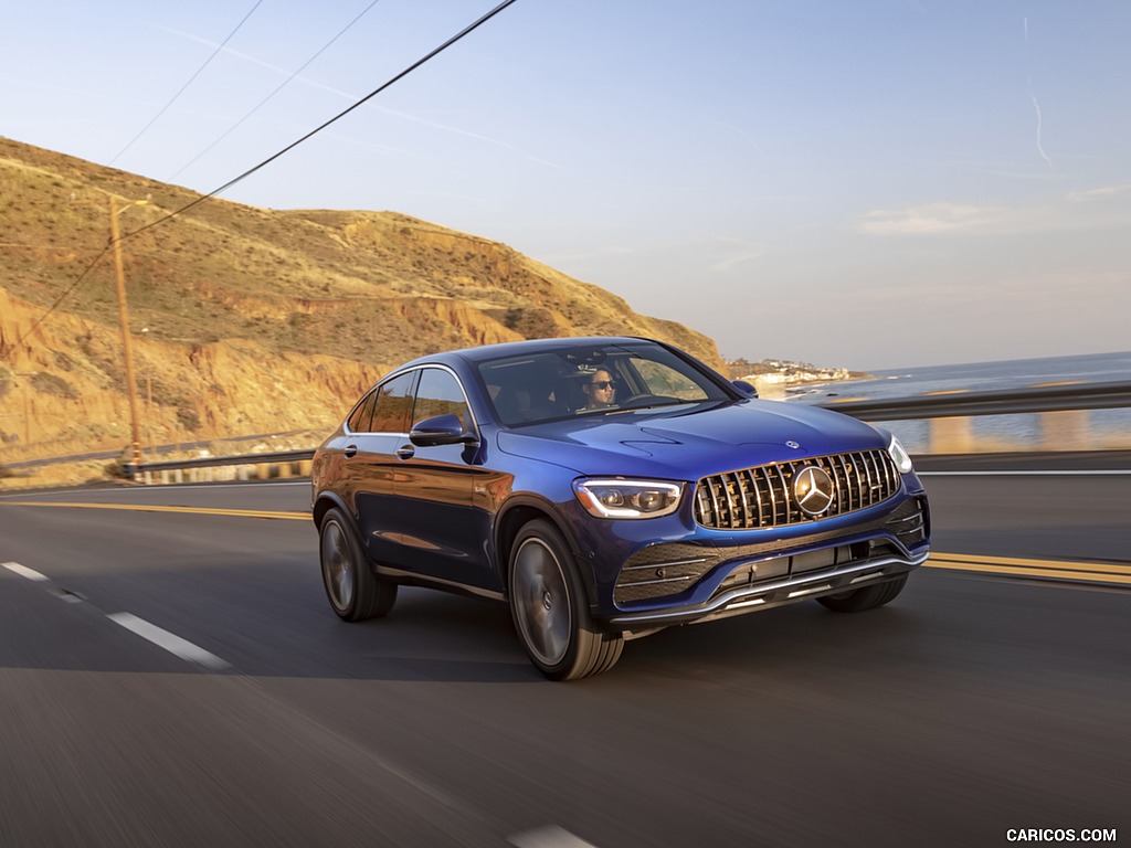 2020 Mercedes-AMG GLC 43 Coupe (US-Spec) - Front Three-Quarter