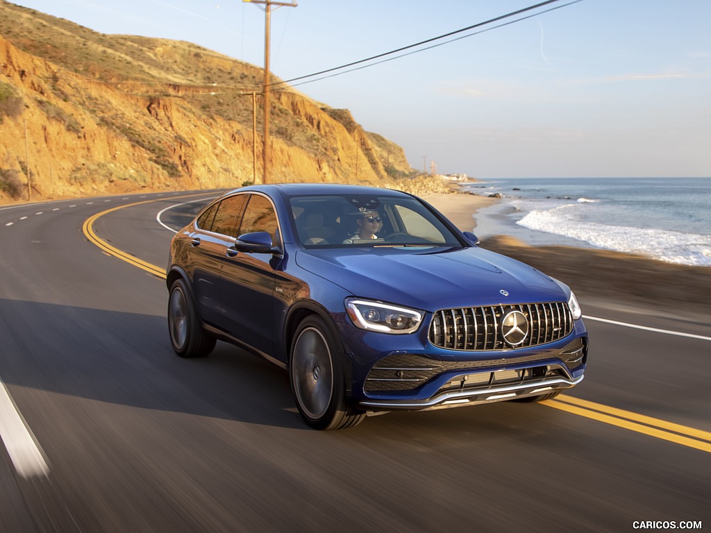 2020 Mercedes-AMG GLC 43 Coupe (US-Spec) - Front Three-Quarter