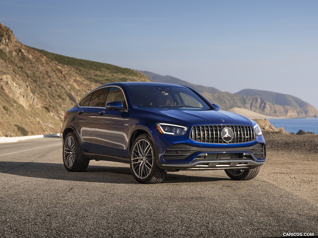 2020 Mercedes-AMG GLC 43 Coupe (US-Spec) - Front Three-Quarter