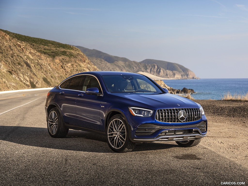 2020 Mercedes-AMG GLC 43 Coupe (US-Spec) - Front Three-Quarter