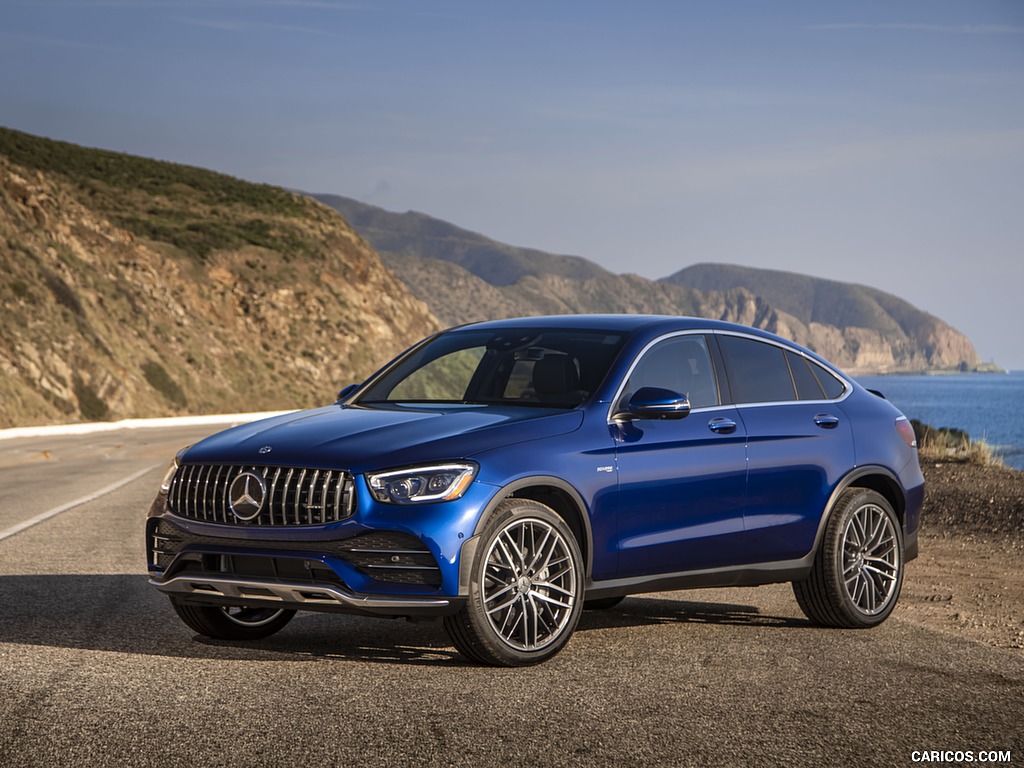 2020 Mercedes-AMG GLC 43 Coupe (US-Spec) - Front Three-Quarter