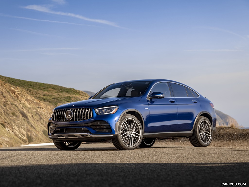 2020 Mercedes-AMG GLC 43 Coupe (US-Spec) - Front Three-Quarter